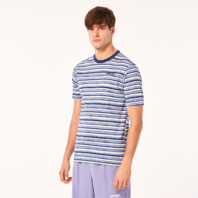 Blurrred Stripes Tee - Image 2