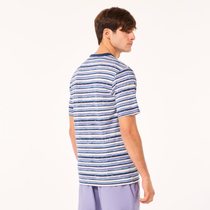 Blurrred Stripes Tee - Image 5
