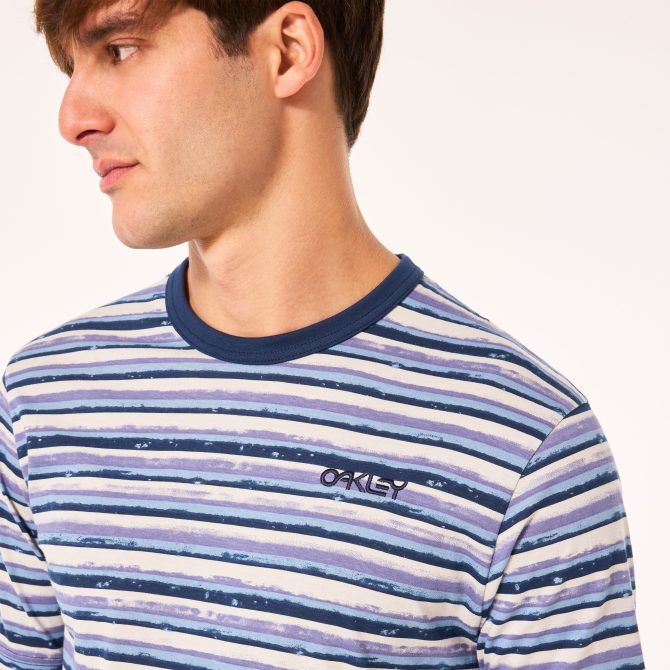 Blurrred Stripes Tee - Image 6