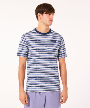 Blurrred Stripes Tee