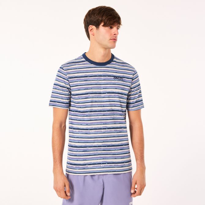 Blurrred Stripes Tee