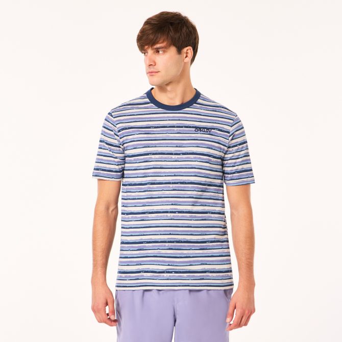 Blurrred Stripes Tee - Image 7